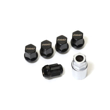 Load image into Gallery viewer, RAYW191415B-Rays 19 Hex Lock &amp; Lug Nut Set M14 x 1.5 - Black-Lug Nuts-Rays