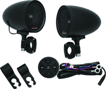 Load image into Gallery viewer, KUR2713-Kuryakyn Road Thunder Speaker Pods Bluetooth Audio Controller Black-Audio-Kuryakyn