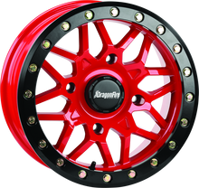 Load image into Gallery viewer, DFR523206-DragonFire Racing Typhon Wheel 15X7 4/137 5+2 +10 Machined Red-Wheels - Cast-DragonFire Racing