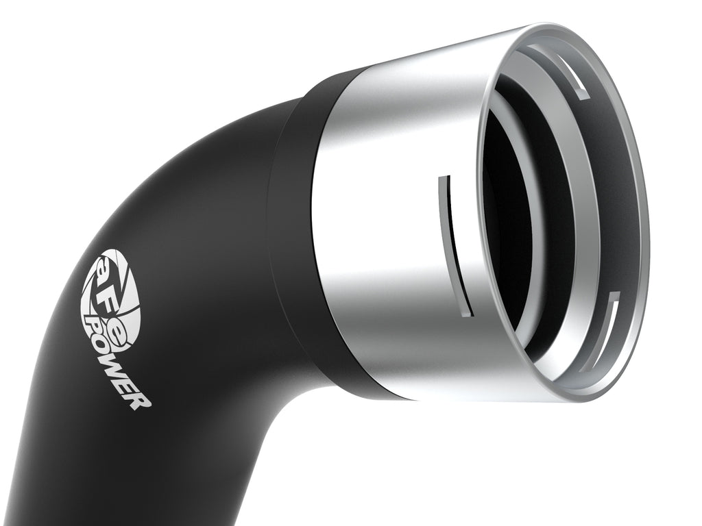 aFe aFe BladeRunner Black 3in Intercooler Hot & Cold Side Pipe Kit 20-21 Jeep Wrangler V6-3.0L (td)