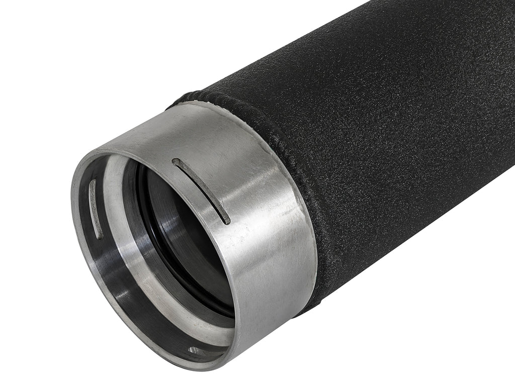 aFe aFe Bladerunner 3in Hot and Cold Side Black Intercooler Tubes 2017 Ford Diesel Trucks V8 6.7L (td)