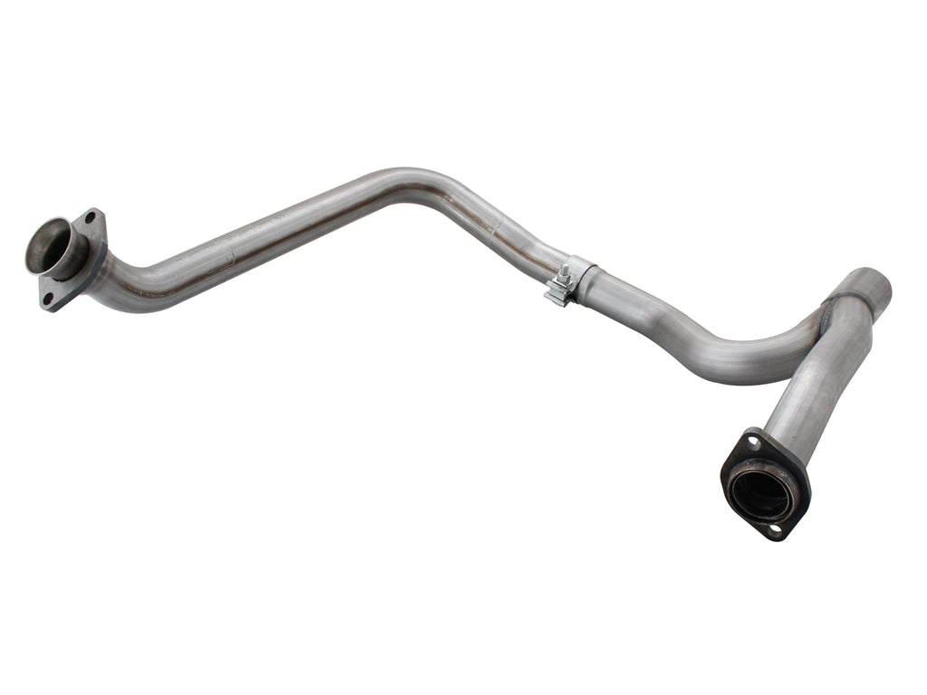 aFe aFe Power Twisted Steel Y-Pipe Stainless Steel 2.5in 12-14 Jeep Wrangler V6 3.6L