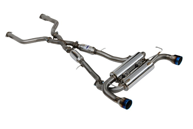 Invidia 2022+ Nissan Z 70mm Gemini Cat Back Exhaust - Rolled TI Tips-Catback-Invidia
