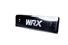 Load image into Gallery viewer, TXSWS08-LPD-BLK-WRX-Turbo XS 08-14 Subaru WRX/STi Billet Aluminum License Plate Delete Black Machined WRX Logo-License Plate Relocation-Turbo XS