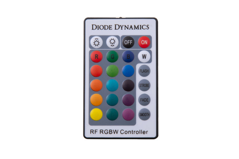 Diode Dynamics RGBW 24-Key M8 RF Controller-Light Accessories and Wiring-Diode Dynamics