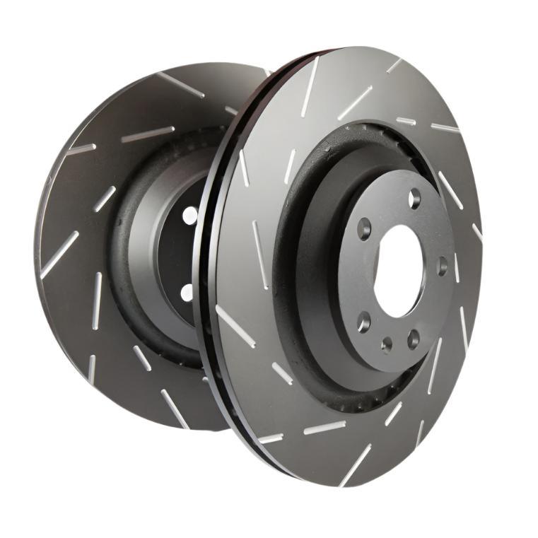 EBCUSR1226-EBC 89-95 Nissan Skyline (R32) 2.6 Twin Turbo GT-R USR Slotted Front Rotors-Brake Rotors - Slotted-EBC