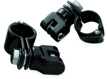 Load image into Gallery viewer, KUR7572-Kuryakyn 1-1/4inch Magnum Quick Clamp With Clevis Black-Handlebars-Kuryakyn