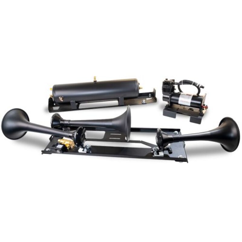KLESDKIT17-734STL-Kleinn 17-22 Ford F-250/ F-350 Onboard Air System w/ Model 730 Horns-Horns-Kleinn Air Horns