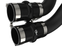 Load image into Gallery viewer, aFe aFe 21-22 Ford F-150/Raptor V6-3.5L (tt) BladeRunner 2.5in Aluminum Hot Charge Pipe Black
