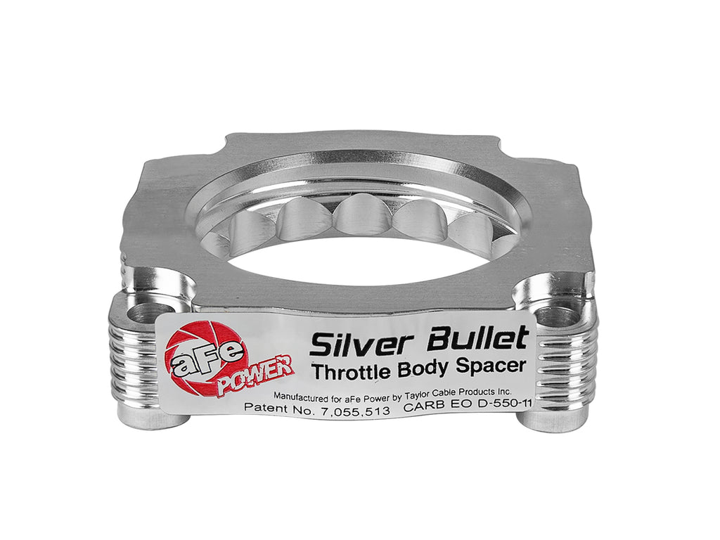 aFe aFe Silver Bullet Throttle Body Spacer 12-15 BMW 328i (F30) L4-2.0L N20/N26