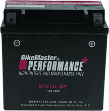 Load image into Gallery viewer, BKM781329-BikeMaster BTX14L-BS Battery-Batteries-Bike Master