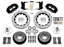 Load image into Gallery viewer, WIL140-9804-D-Wilwood Narrow Superlite 6R Front Hub Kit 14.00in Drilled 67-69 Camaro 64-72 Nova Chevelle-Big Brake Kits-Wilwood