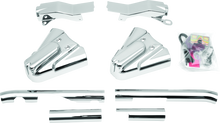 Load image into Gallery viewer, KUR8288-Kuryakyn Swingarm Cover Kit - Unlighted 86-99 Softail Models Chrome-Swingarms-Kuryakyn