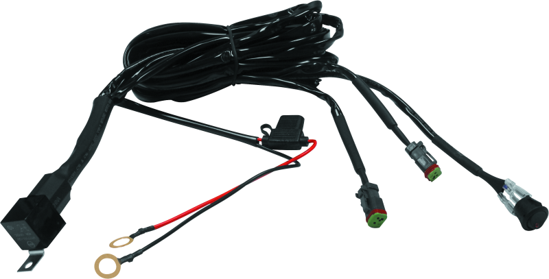 DFR521487-DragonFire Racing Extreme LED Light Bar Harnesses-Wiring Harnesses-DragonFire Racing