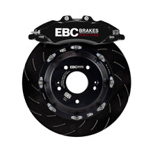 Load image into Gallery viewer, EBC Racing 08-21 Nissan 370Z Black Apollo-6 Calipers 355mm Rotors Front Big Brake Kit-Big Brake Kits-EBC