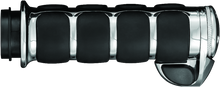 Load image into Gallery viewer, KUR6228-Kuryakyn Premium ISO Grips With Throttle Boss Throttle-By-Wire Chrome-Grips-Kuryakyn