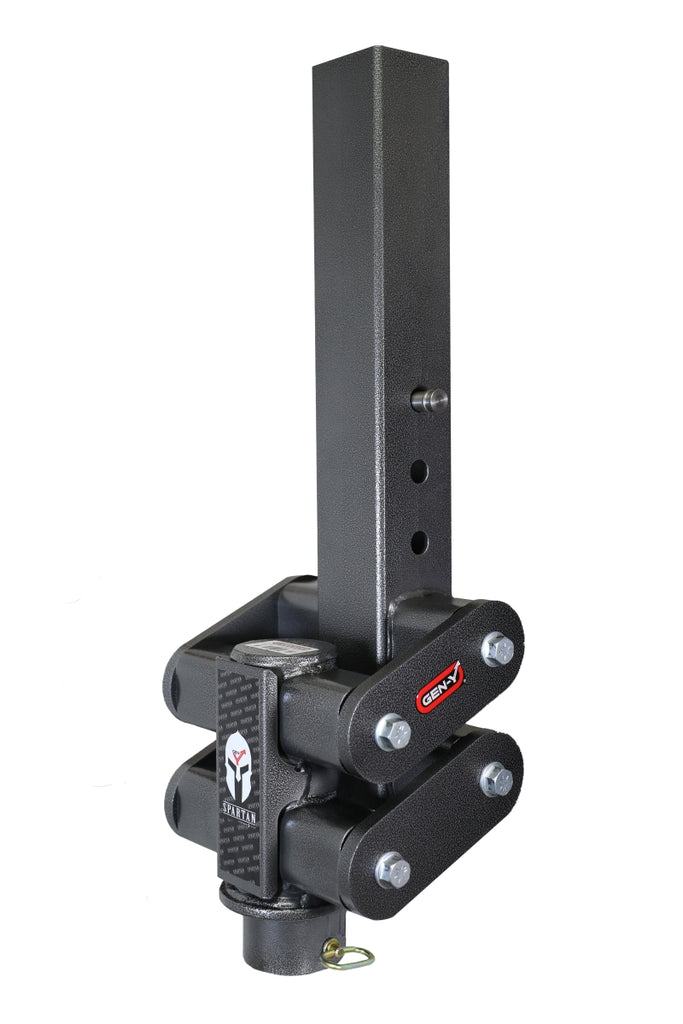 GENGH-7092-Gen-Y Spartan Torsion-Flex 5in Offset 4in SQ Tube Gooseneck 2-5/16in Coupler Standard Height-Hitch Accessories-GEN-Y Hitch