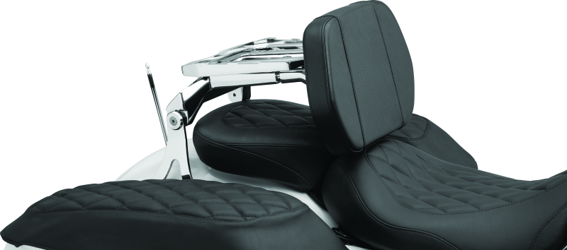 KUR5746-Kuryakyn Neo Driver & Passenger Backrest Chrome-Seats-Kuryakyn