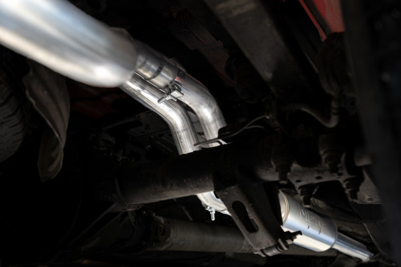 MBRPS5021304-MBRP 2019+ Chevrolet Silverado 1500 / 2019+ GMC Sierra 1500 T304 SS 3in Armor Pro Cat-Back Exhaust-Catback-MBRP