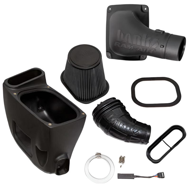 GBE42266-D-Banks Power 20-22 Chevy/GMC 2500/3500 L5P 6.6L Ram-Air Intake System-Short Ram Air Intakes-Banks Power