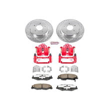Load image into Gallery viewer, PSBKC1563-26-Power Stop 04-09 Cadillac XLR Rear Z26 Street Warrior Brake Kit w/Calipers-Brake Kits - Performance D&amp;S-PowerStop