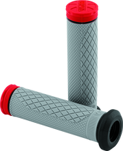 Load image into Gallery viewer, PTR024878-ProTaper Tri Density Full Diamond ATV Grips - Red-Grips-ProTaper