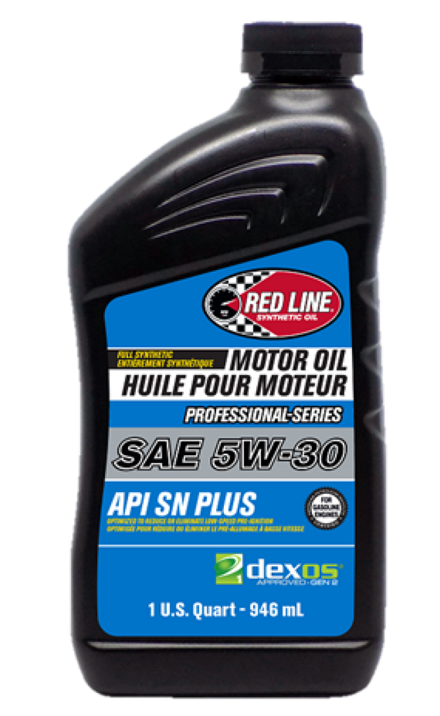 RED12204-Red Line Pro-Series 5W30 DEX1G2 SN+ Motor Oil - Quart-Motor Oils-Red Line