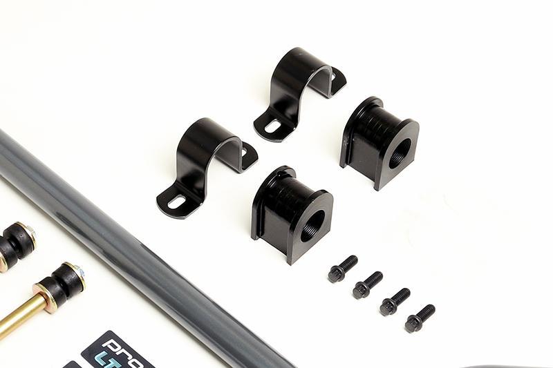 Progress Tech LT 99-06 Chevy Silverado 2500 4WD / GMC Sierra 1500 4WD Front Sway Bar (35mm) - Gray-Sway Bars-Progress LT
