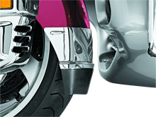 Load image into Gallery viewer, KUR7352-Kuryakyn Front Fender Extension With Mud Flap 01-17 Honda GL1800 Chrome-Exterior Trim-Kuryakyn