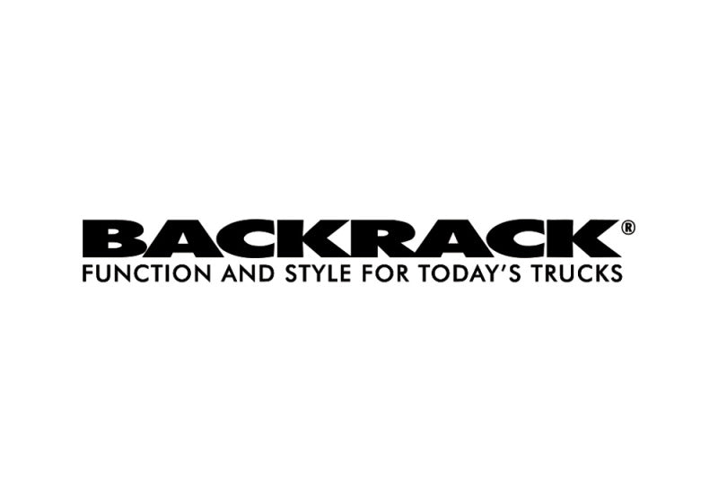 BackRack 01-23 Silverado/Sierra 2500HD/3500HD Open Rack Frame Only Requires Hardware - Black Ops Auto Works