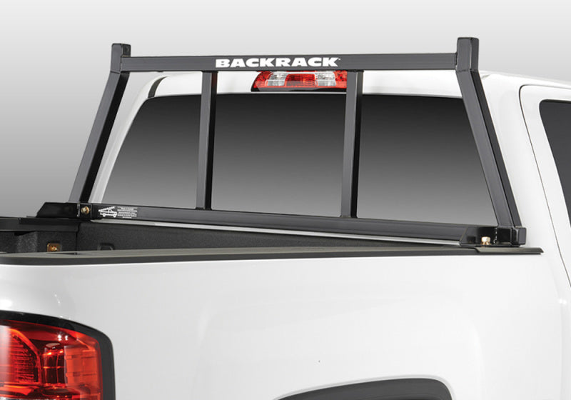BackRack 01-23 Silverado/Sierra 2500HD/3500HD Open Rack Frame Only Requires Hardware - Black Ops Auto Works
