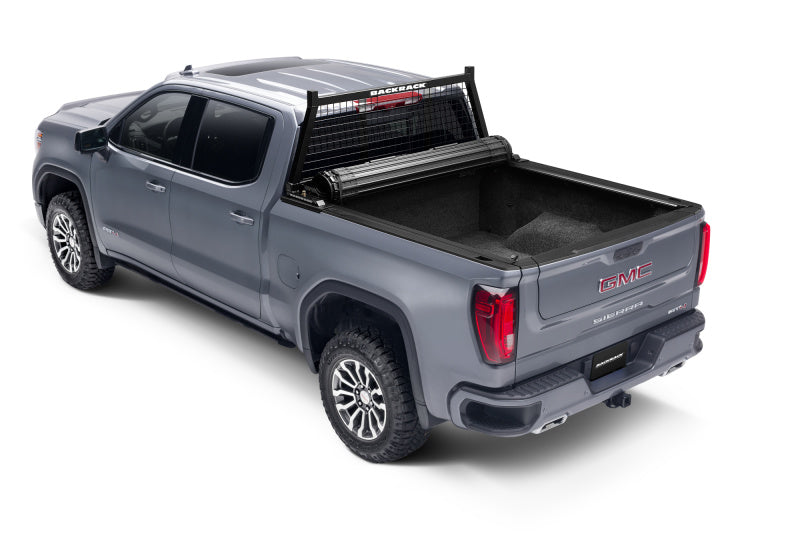 BackRack 01-23 Silverado/Sierra 2500HD/3500HD Safety Rack Frame Only Requires Hardware - Black Ops Auto Works