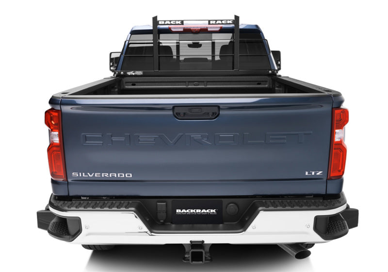 BackRack 07-18 Sierra LD/HD / 04-23 F150 / 08-23 Tundra Original Rack Frame Only Requires Hardware - Black Ops Auto Works