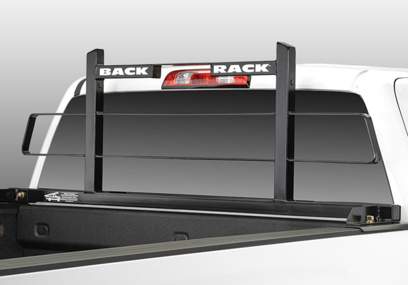 BackRack 15-23 Colorado / 16-23 Tacoma / 19-21 Ranger Original Rack Frame Only Requires Hardware - Black Ops Auto Works