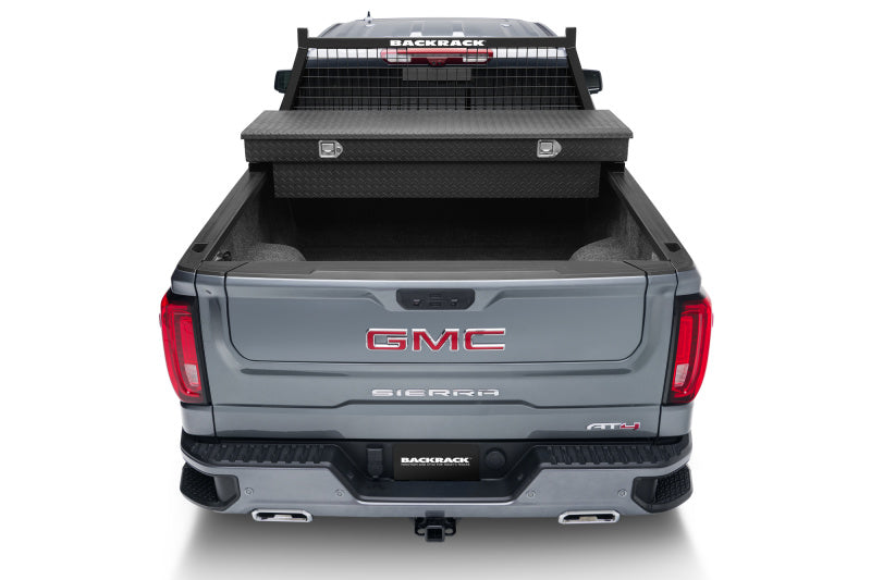BackRack 17-21 F250/350/450 (Aluminum Body) Safety Rack Frame Only Requires Hardware - Black Ops Auto Works