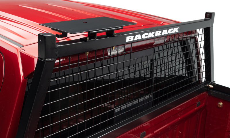 BackRack Light Bracket 16in x 7in Base Center Mount Folding - Black Ops Auto Works