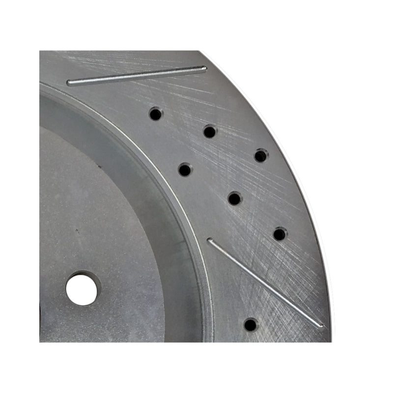 Mounting detail of the Baer Brakes Big Claw Performance Rear Brake Rotors for 2021-2025 Jeep Wrangler JL/20-25 Gladiator JT