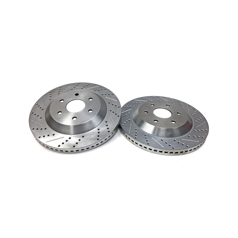Second detail view of the Baer Brakes Big Claw Performance Front Brake Rotors for 2021-2026 Ford F-150 /F-150 Raptor 2/4WD