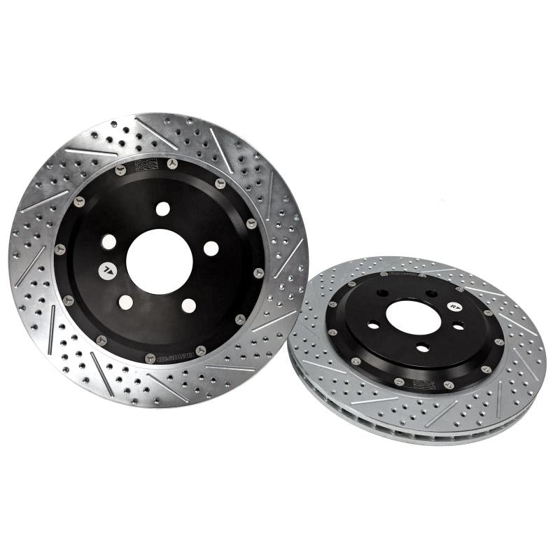 Baer Brakes EradiSpeed+ Rear Brake Rotors for 2015-2023 Ford Mustang GT/EcoBoost w/ Perf. Pac.