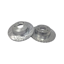 Load image into Gallery viewer, Detail view of the Baer Brakes Big Claw Performance Rear Brake Rotors for 1999-2018 GM 1500 2/4WD