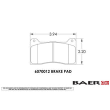 Load image into Gallery viewer, Second detail view of the Baer Brakes 11.625 inch SS4+ Deep Stage Front Brake Kit for 2015-2023 Ford Mustang Excl. GT350 - Fire Red