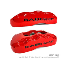 Load image into Gallery viewer, Mounting detail of the Baer Brakes 14 inch Pro+ Front Brake Kit for 1964-1972 GM A-Body/67-69 F-Body STD Studs - Red