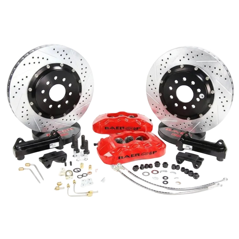 Baer Brakes 14 inch Pro+ Front Brake Kit for C5/C6 Corvette Based Spindles & Hubs - Black