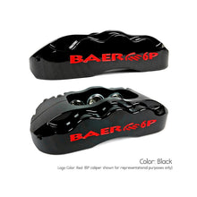 Load image into Gallery viewer, Mounting detail of the Baer Brakes 14 inch Pro+ Front Brake Kit for C5/C6 Corvette Based Spindles &amp; Hubs - Black