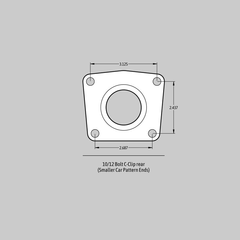 Third detail view of the Baer Brakes 13 inch SS4+ Rear Brake Kit for 1964-1977 Chevrolet Chevelle - Red