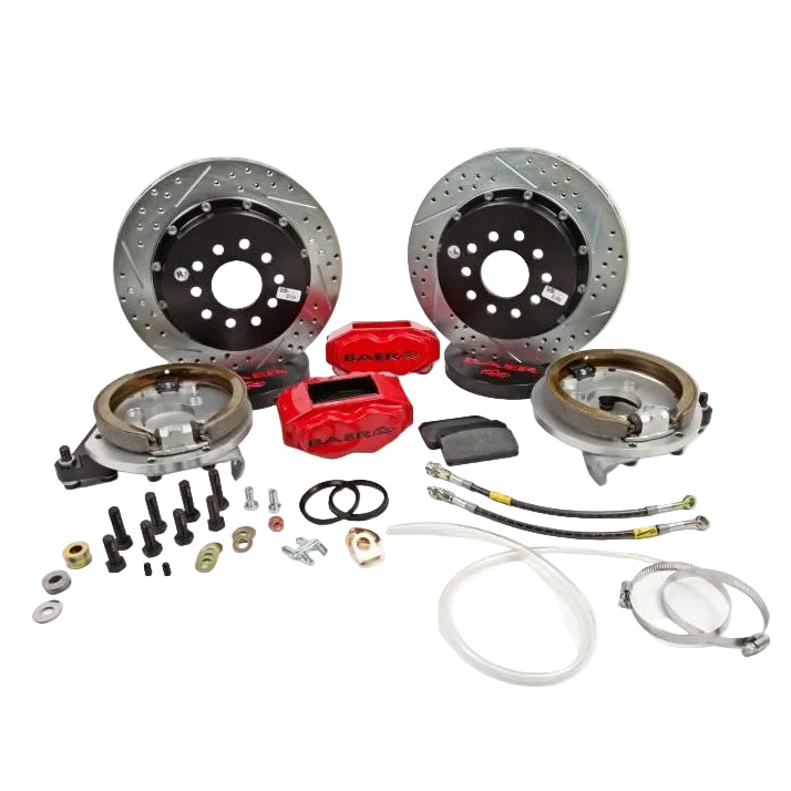 Baer Brakes 13 inch SS4+ Rear Brake Kit for 1964-1977 Chevrolet Chevelle - Red