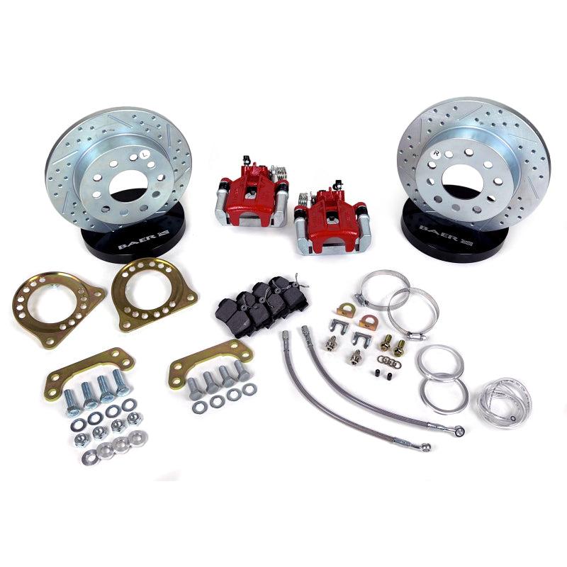 Baer Brakes 10.5 inch Classic Series Rear Brake Kit for GM 10/15 Bolt Small Car Rear Ends - Red