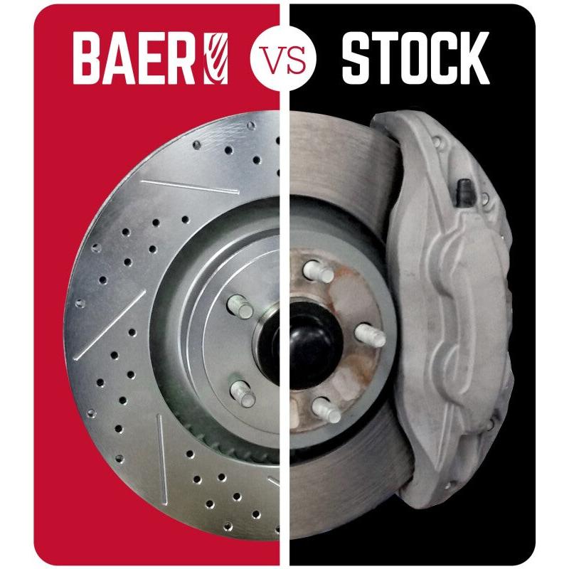 Alternate view of the Baer Brakes Claw Performance Front Brake Rotors for 2010-2015 Chevrolet Camaro SS w/ 6.2L