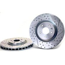 Load image into Gallery viewer, Packaged view of the Baer Brakes Claw Performance Front Brake Rotors for 2010-2015 Chevrolet Camaro SS w/ 6.2L