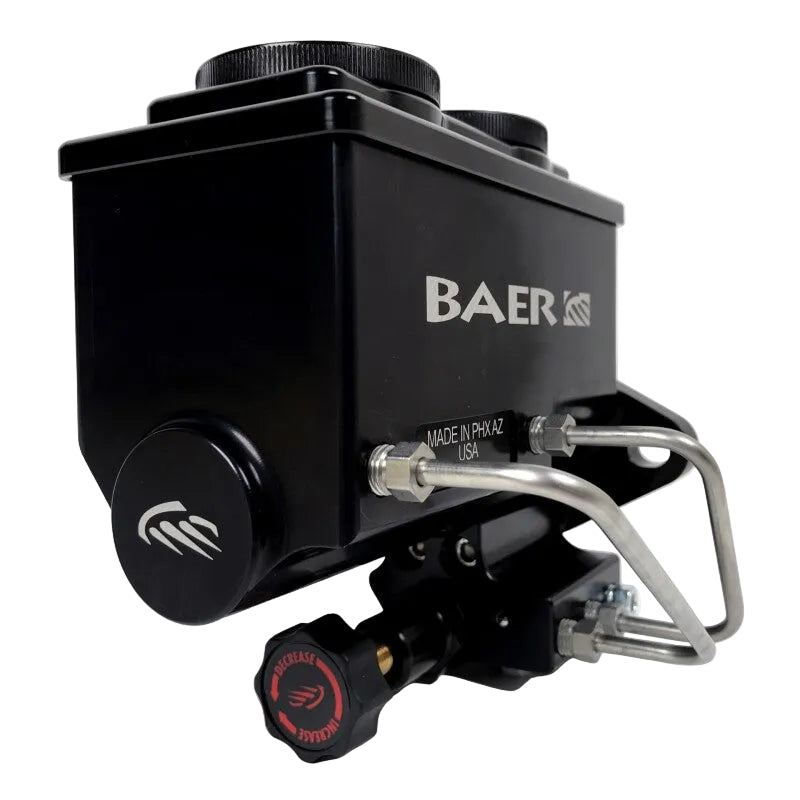 Baer Brakes Baer Brakes Remaster 1-1/8in Bore 2-Bolt Master Cylinder Kit - Black